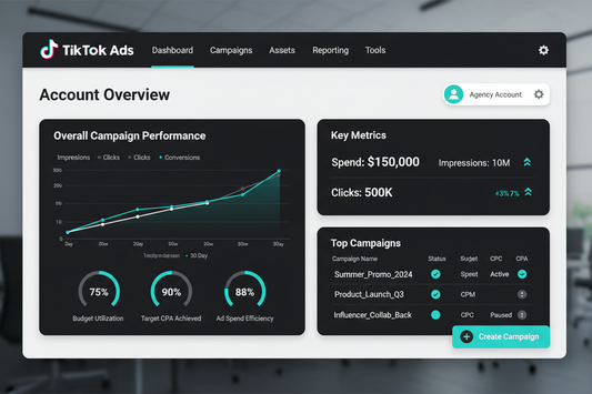 tiktok ads manager account